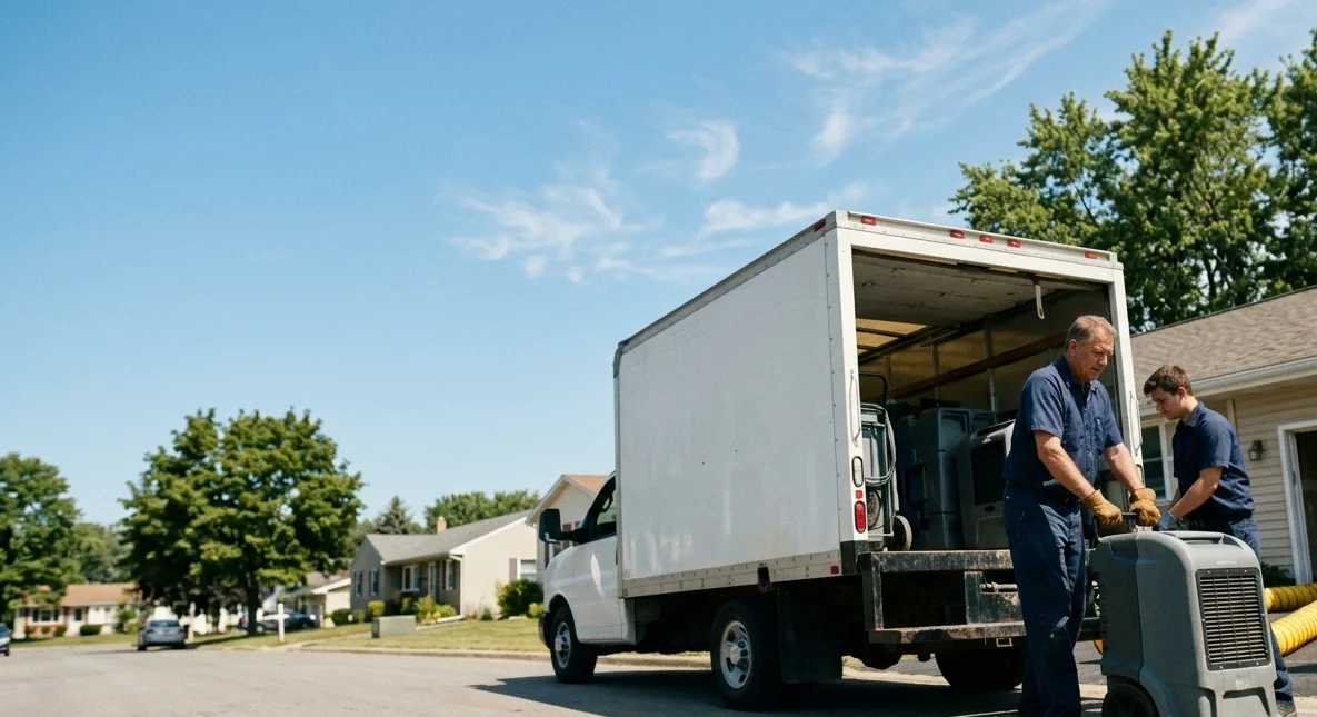 Water Damage Cleanup in Thompson, IA near me